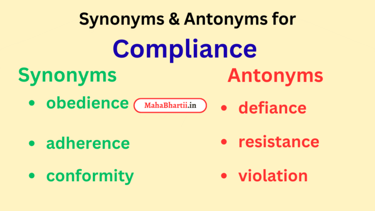 Compliance meaning in Hindi | Compliance meaning in English | Compliance meaning in Marathi Check Now