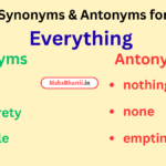 Everything meaning in Hindi | Everything meaning in English | Everything meaning in Marathi Check Now