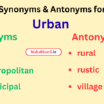 Urban meaning in Hindi | Urban meaning in English | Urban meaning in Marathi Check Now